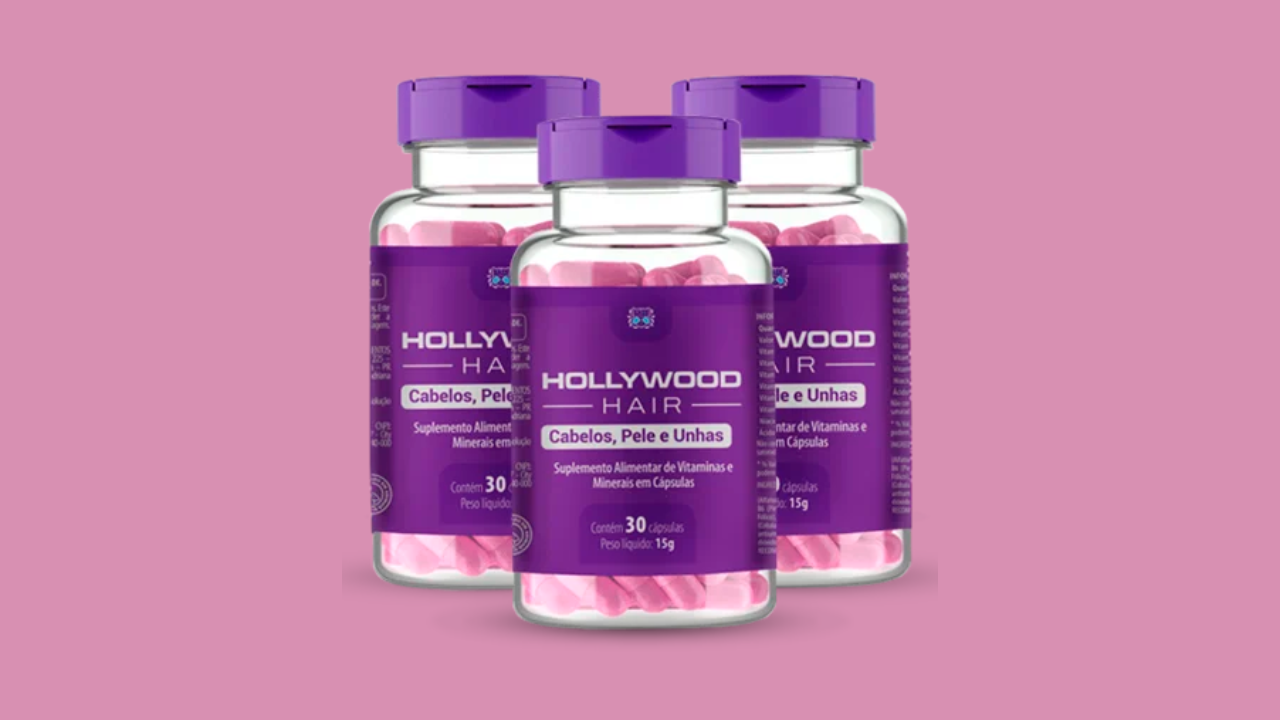 HOLLYWOOD HAIR Funciona Bula, Composição, Ingredientes, Fórmula, preço, Comprar