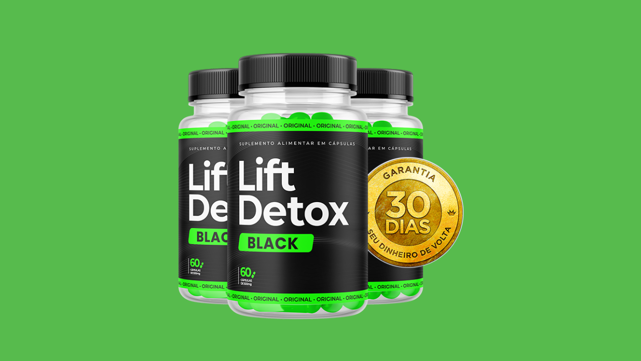 LIFT DETOX BLACK Funciona Bula, Composição, Ingredientes, Fórmula, preço, Comprar